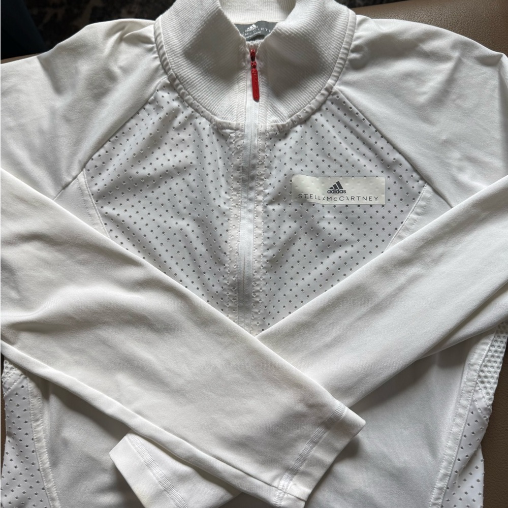 Adidas by Stella McCartney White Zip-Up Jacket